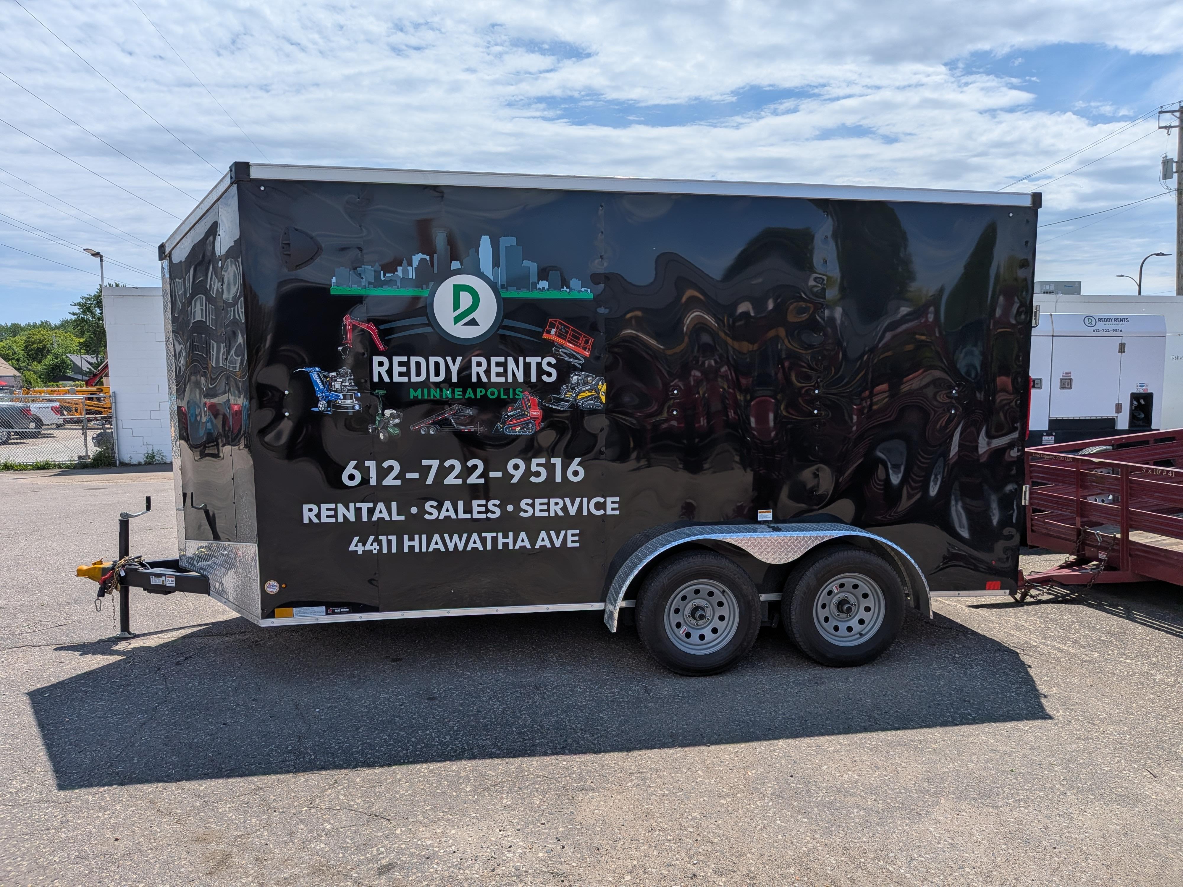 Rental store for 7  X 14  Enclosed Trailer in Minneapolis MN